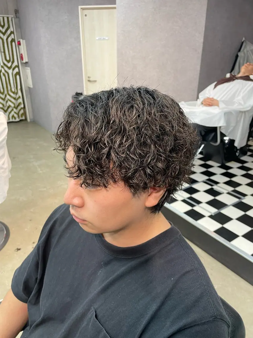 ミディアム メンズ特化/パーマ /swag/ルカのヘアスタイル