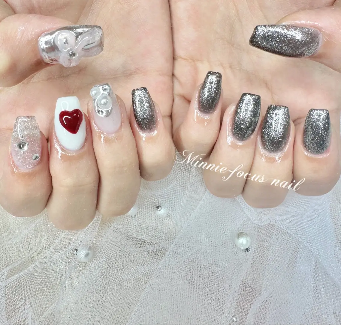 ネイル ハンドネイル 🧸Luvia nail✨のネイルデザイン
