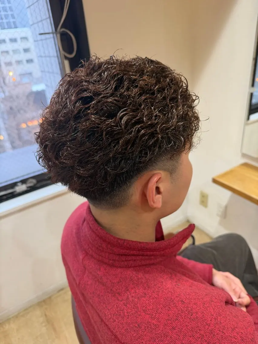 パーマ メンズ 札幌メンズ特化美容師 T4ICHIのヘアスタイル