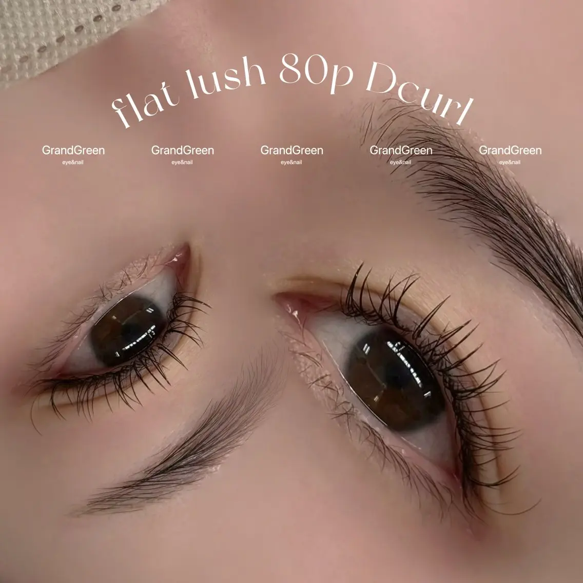 マツエク・マツパ マツエク GrandGreen eye&nailのマツエク・マツパデザイン