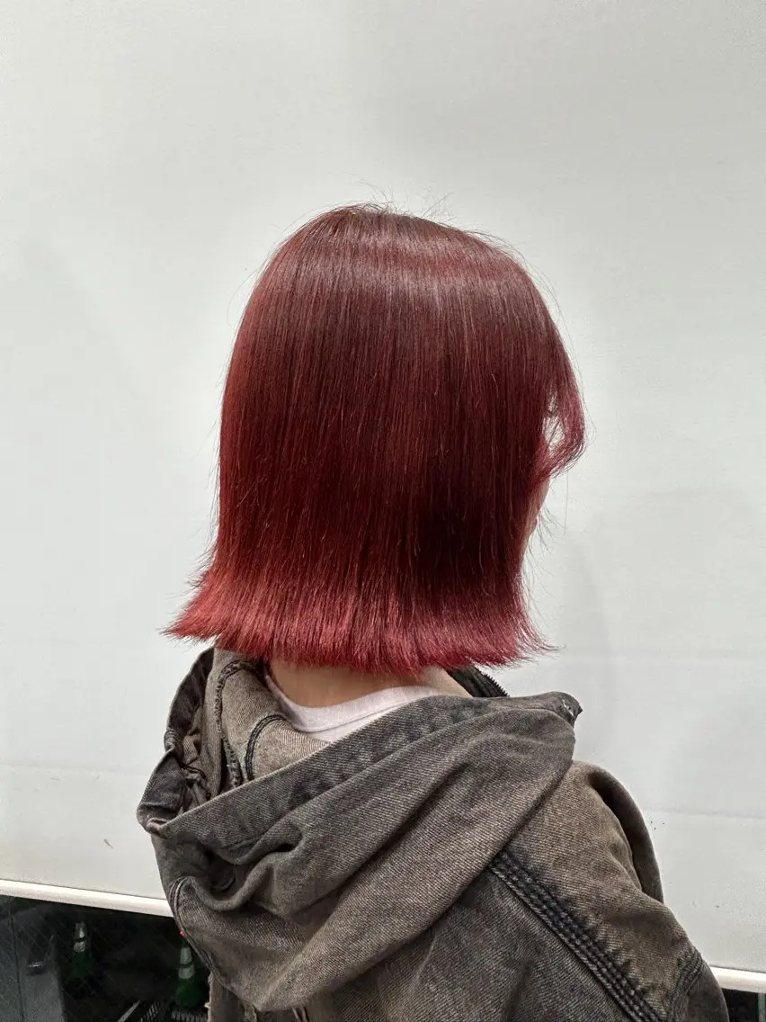 ミディアム カラー ヘアカラー トリートメント 🍊小川実里🍊 /カラーレイヤーのヘアスタイル