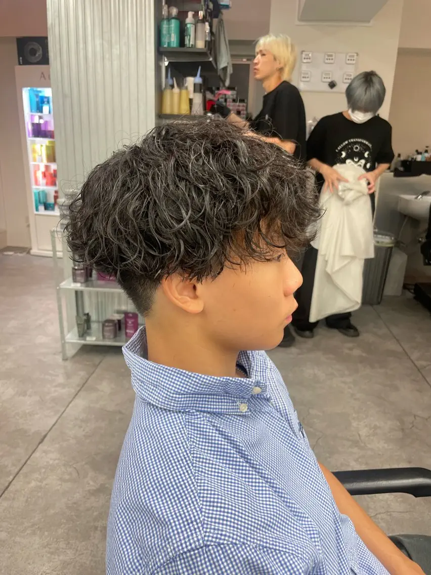 パーマ メンズ カット パーマ 町田エリアＮｏ．１/ パーマ特化/太田京希のヘアスタイル