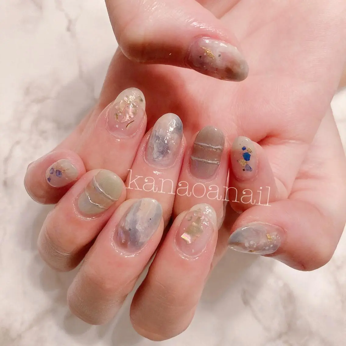 ネイル 地爪育成💅 kanaoanailのネイルデザイン
