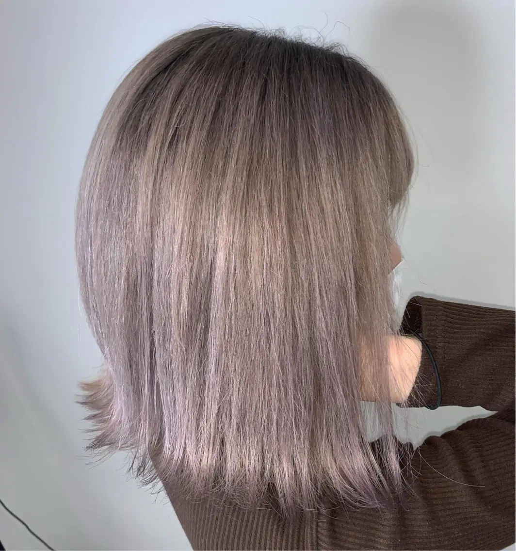 ショート カット ヘアカラー トリートメント 山田 絵里菜のヘアスタイル