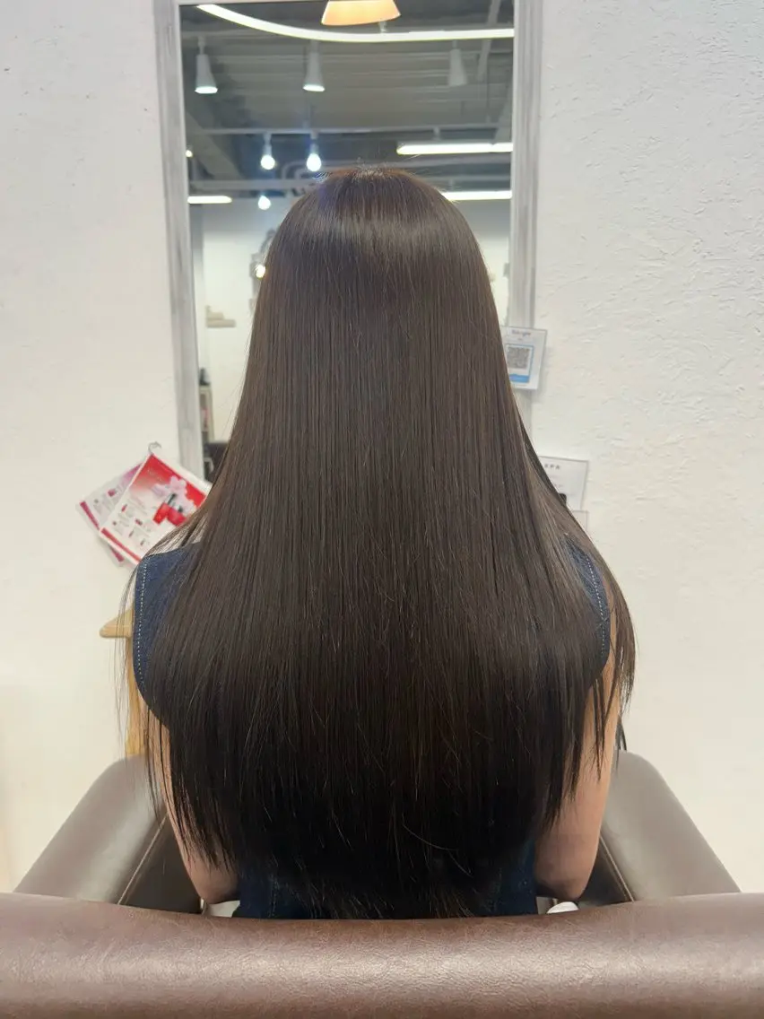 ロング 清水 颯人のヘアスタイル