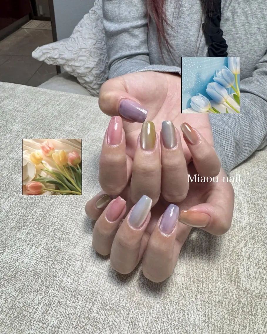 ネイル ハンドネイル Miaou nail ミャウ ネイルのネイルデザイン