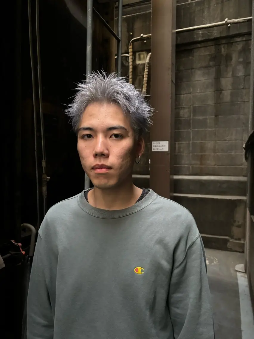 ショート カラー パーマ メンズ ⚜️メンズ 特化Towa⚜️のヘアスタイル