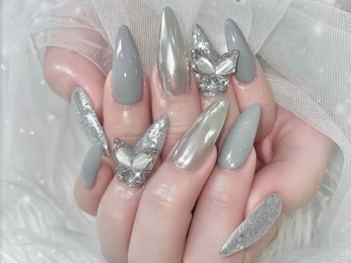 ネイル アートネイル ガーリー 韓国ネイル 持ち込み ニュアンスネイル Rin Nail 新大久保店のネイルデザイン