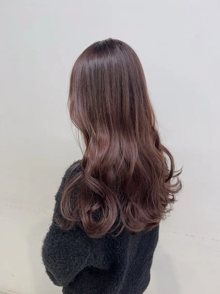 セミロング カラー カット ヘアカラー トリートメント 🥞ベージュ系カラー 【すずきりほ】🥞のヘアスタイル