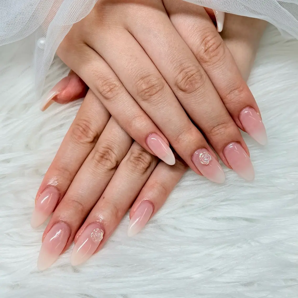 【hand】ベイビーブーマーネイル🫧《オフケア込》の写真