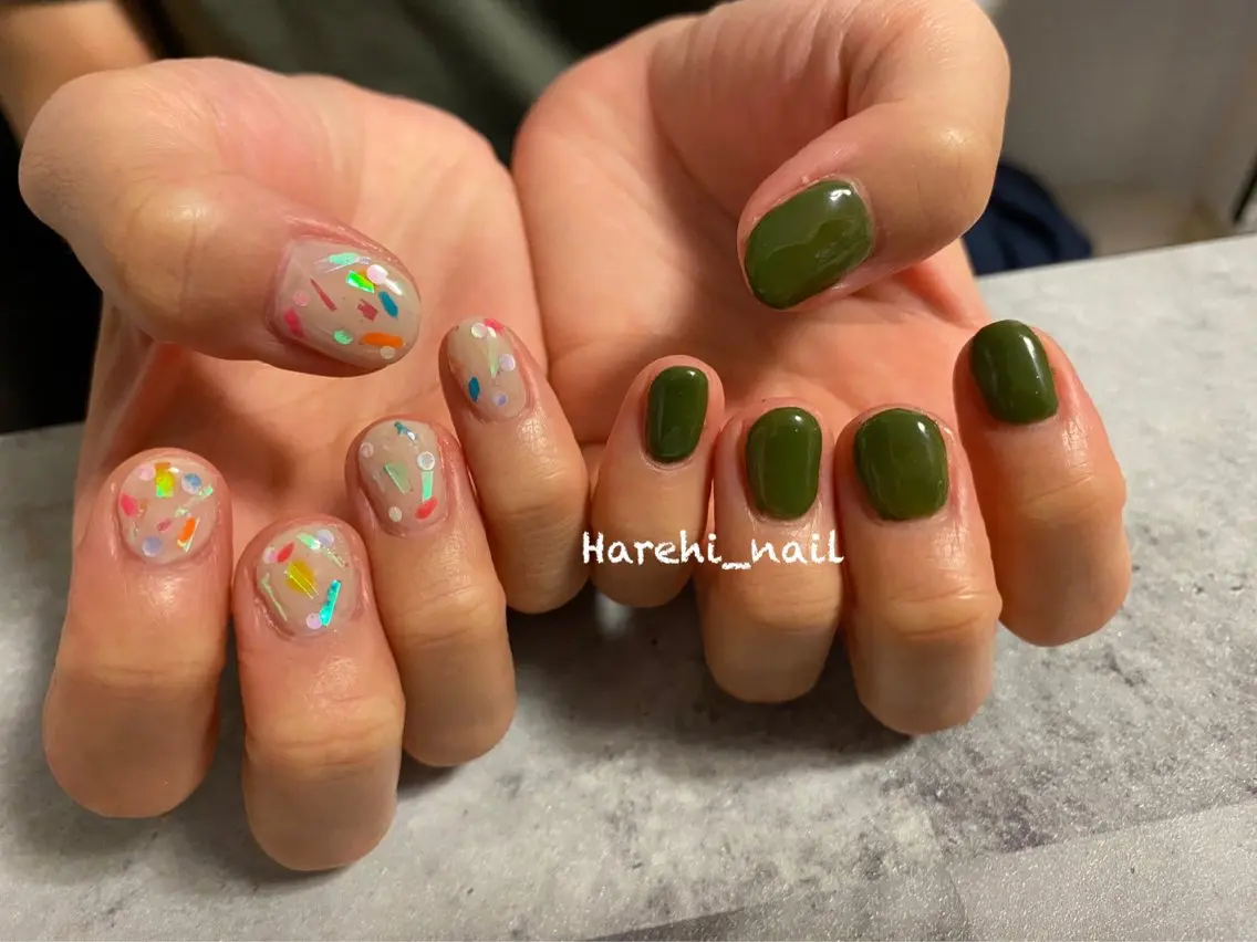 ネイル ハンドネイル Harehi_ nailのネイルデザイン