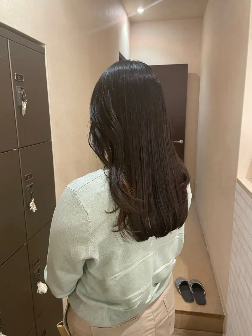 ロング care'A 林のヘアスタイル