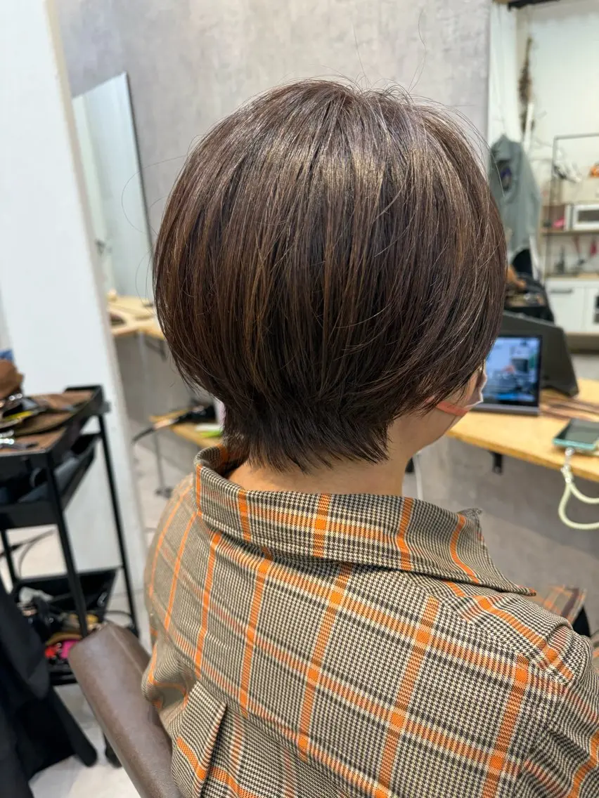 ショート カラー ショートヘア カット ヘアカラー パーマ トリートメント 似合う髪型が 分からない方へのヘアスタイル
