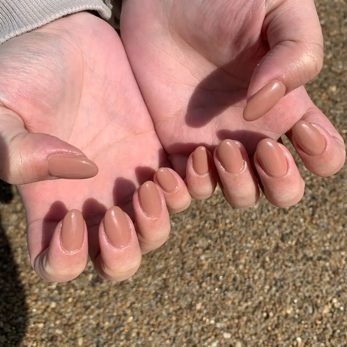 ワンカラーネイル💅✨【オフなし】　🦋パラジェル＋¥1000の写真