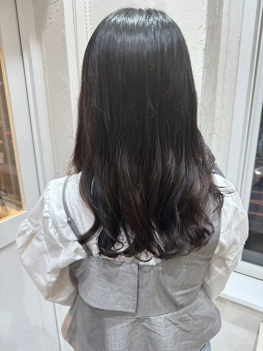 ロング 神谷 亜結美のヘアスタイル