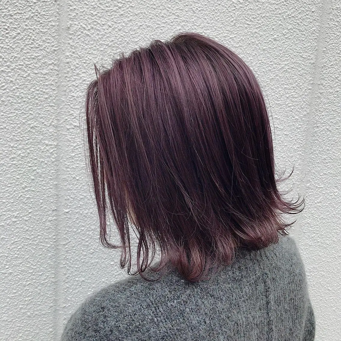 ミディアム カラー LUXBE LUCE ひなののヘアスタイル