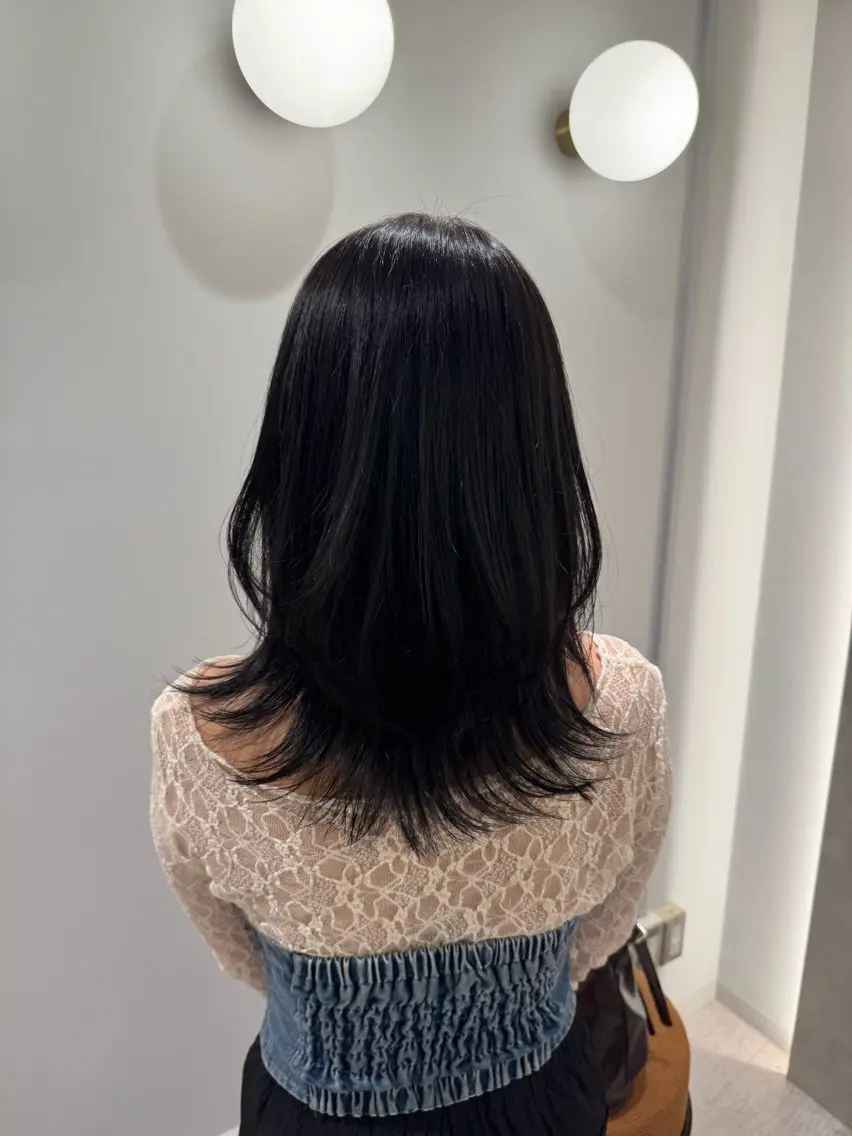 セミロング カラー カット ヘアカラー 🌼nonoka🌼 モデル募集中🛵のヘアスタイル