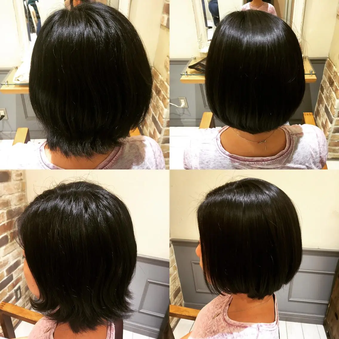 ショート パーマ 前下がりボブ ボブ トリートメント 【ツヤ髪美容師】 ツダケイスケのヘアスタイル
