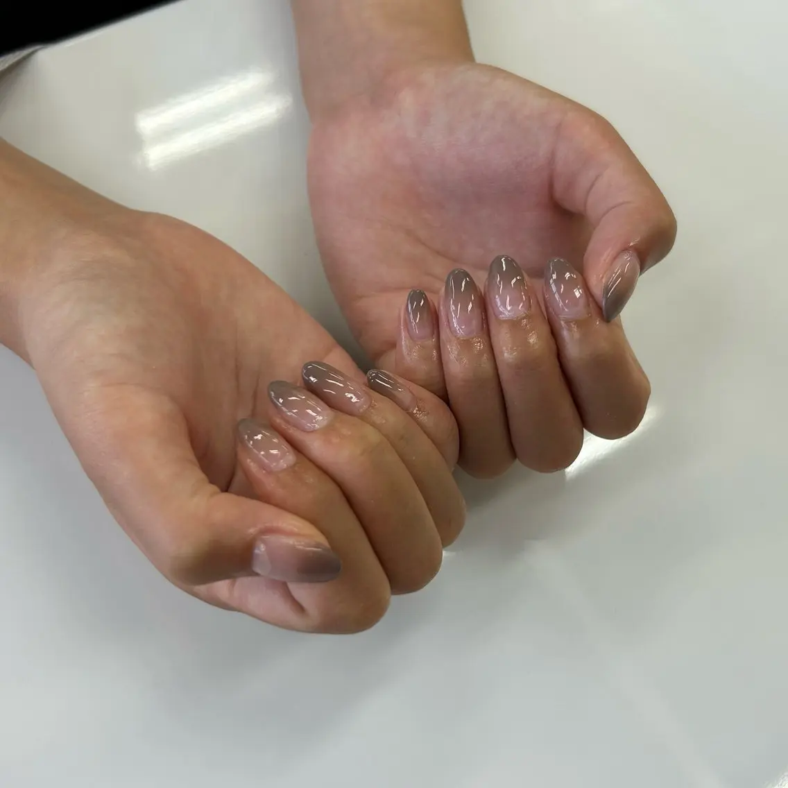 ネイル グラデーション シンプルネイル NAKAMOTO ★のネイルデザイン