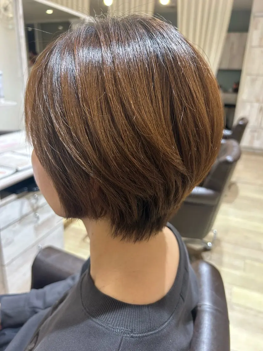 ショートカット＋Aujuaご褒美シャンプー付き🧴💇🏻‍♀️の写真