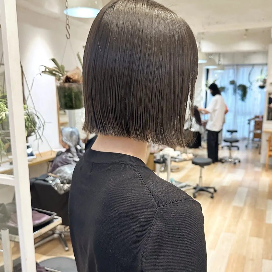 ショート カラー カット ヘアカラー トリートメント ヘッドスパ 縮毛/透明感カラー Mariamu🫧のヘアスタイル