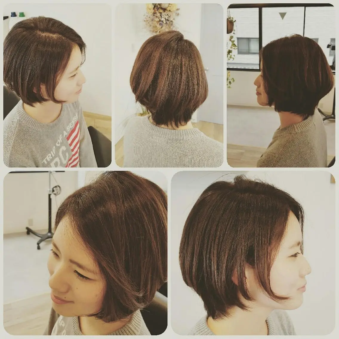 ショート パーマ カラー ショートボブ ボブ ショートヘア 縮毛矯正 トリートメント spa hair ark 富井直美のヘアスタイル