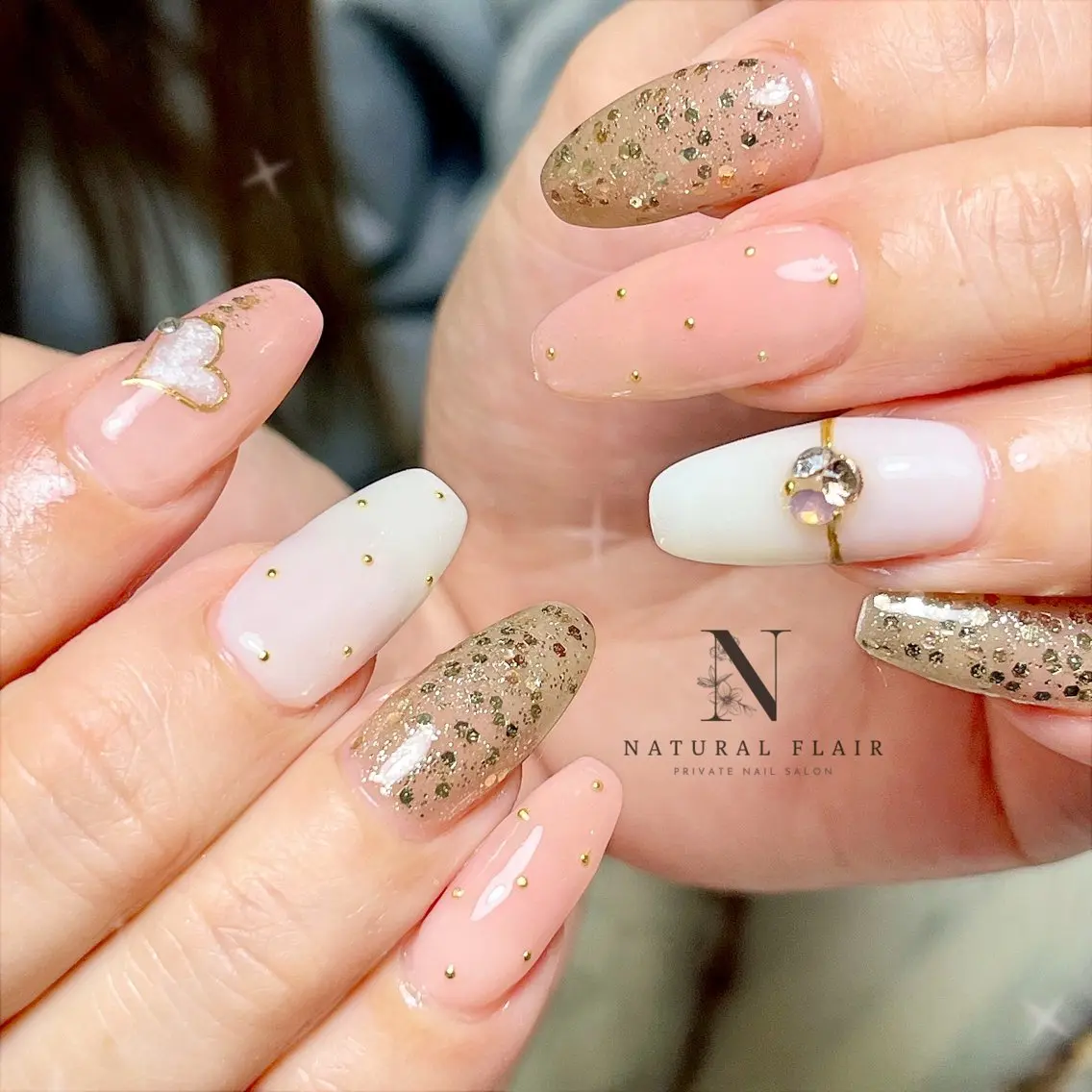ネイル ハンドネイル natural flairのネイルデザイン