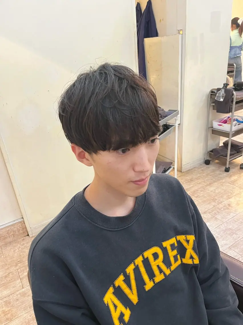 パーマ メンズ レディースカット 募集中✨まゆのヘアスタイル