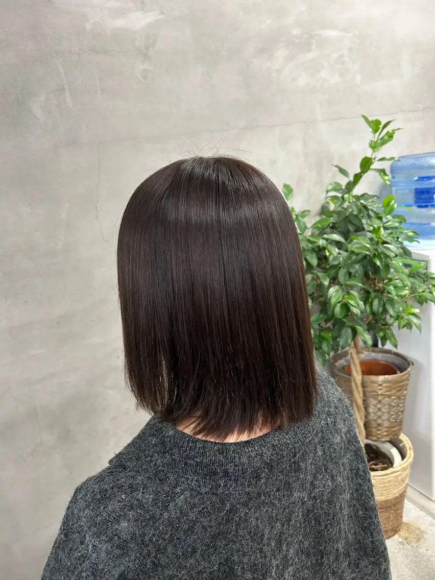 ショート カット 縮毛矯正 トリートメント 🌟髪質改善と艶 ✨相場つかさのヘアスタイル