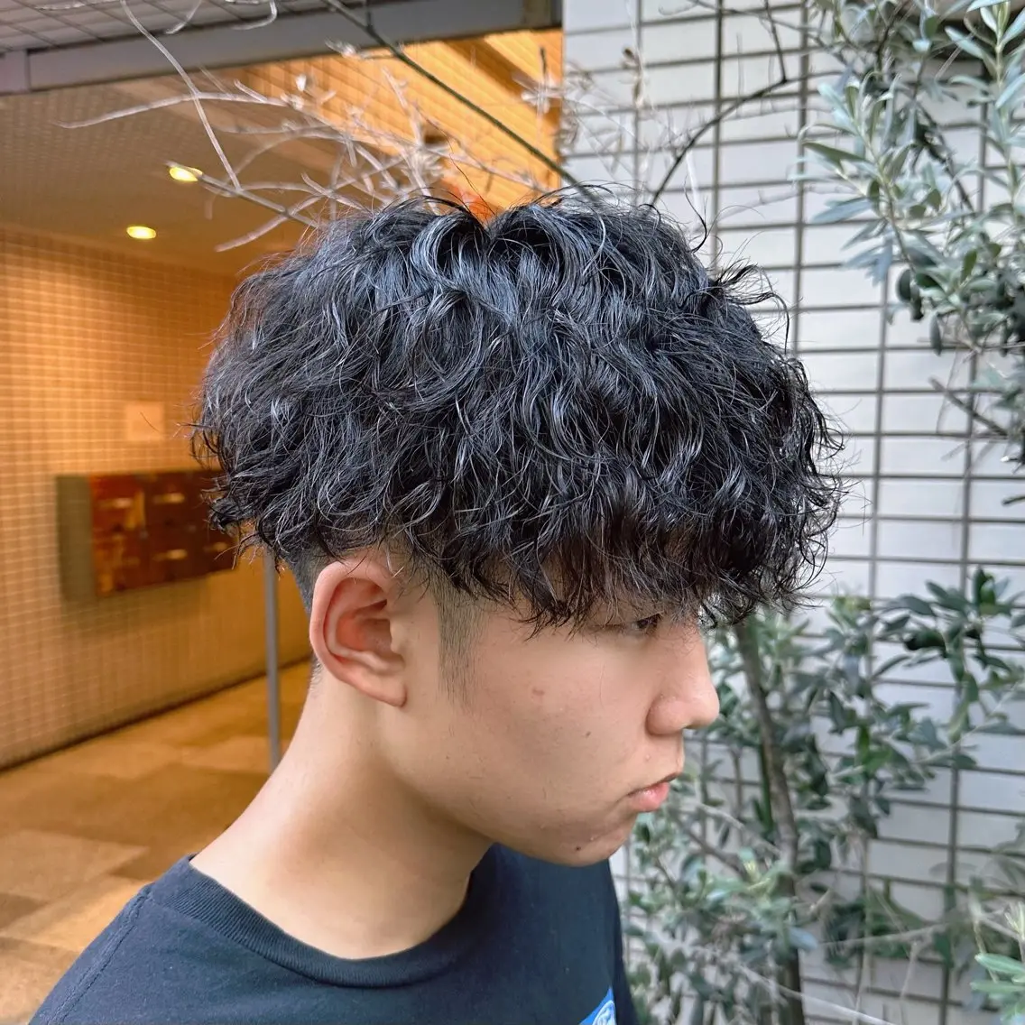 パーマ メンズ 横浜/カット/ パーマ/shuのヘアスタイル