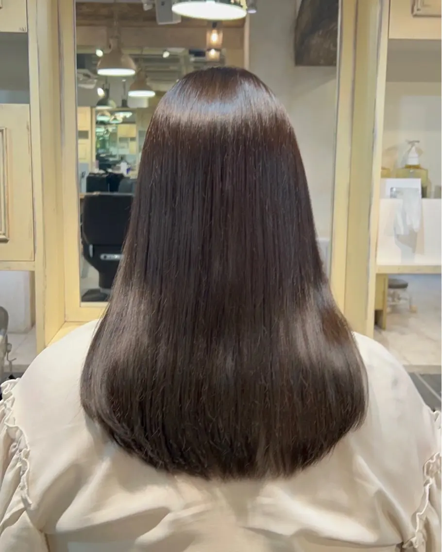 ロング カラー ヘアカラー ナチュラルカラー 🪄🧸✨れなのヘアスタイル