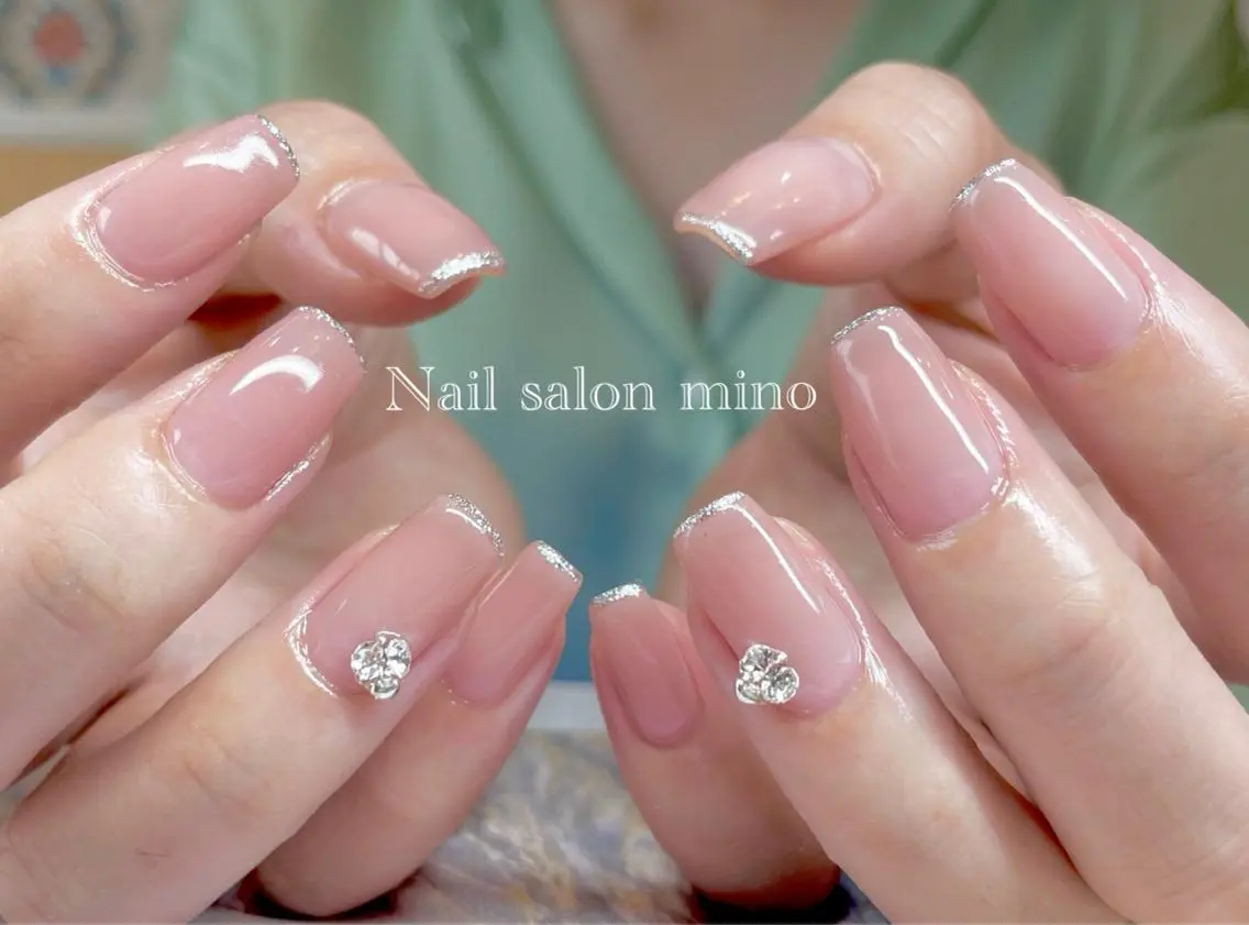 ネイル シンプルネイル ハンドネイル 三野 nail salon minoのネイルデザイン