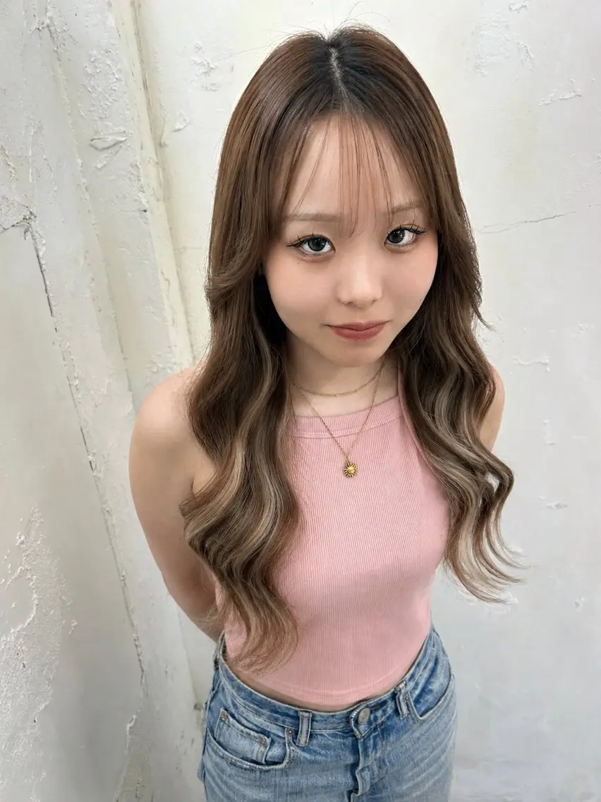 ロング シールエクステ エクステ エクステ 馴染ませエクステ/ ヒロヤのヘアスタイル