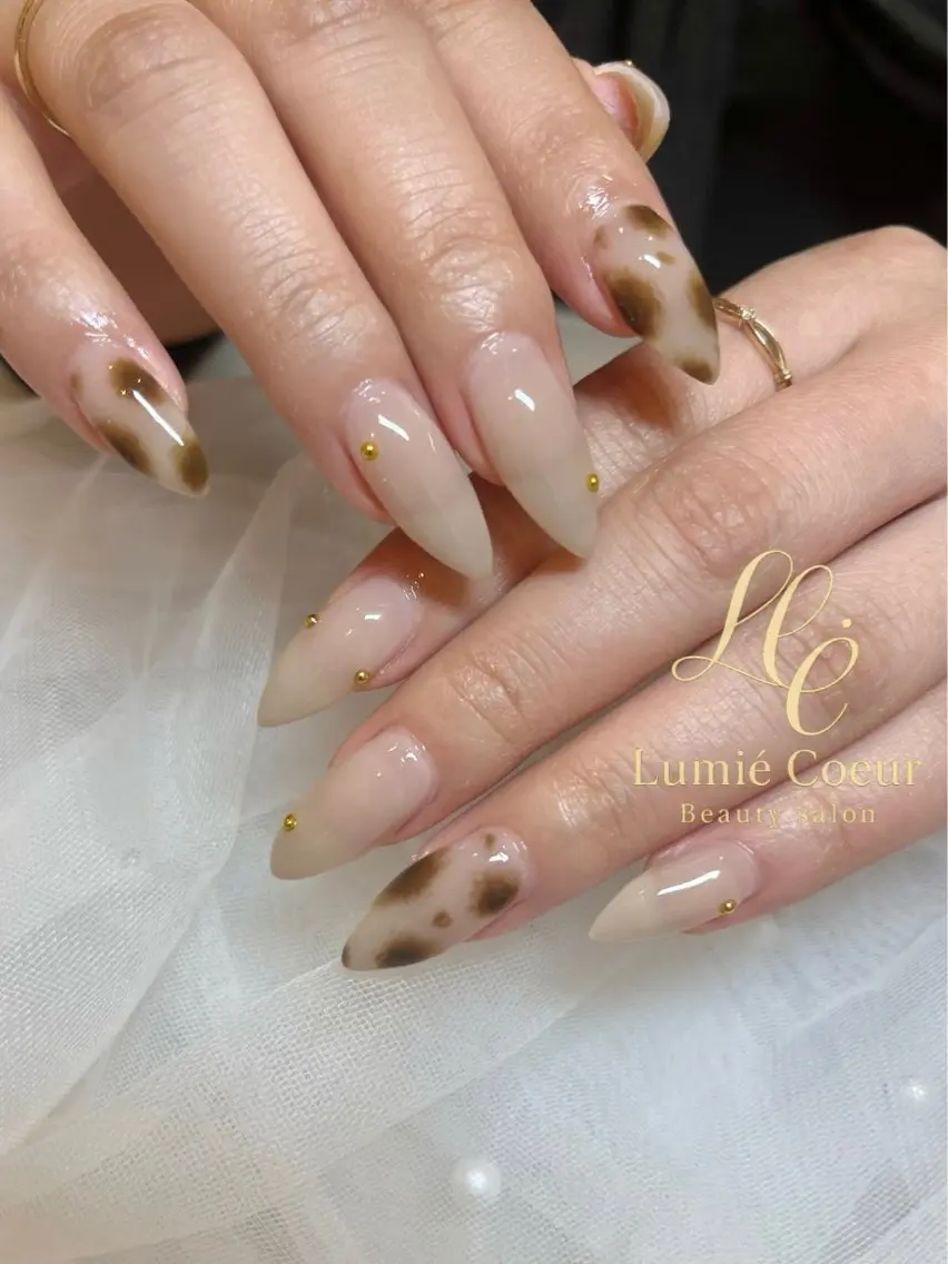 ネイル ハンドネイル LumiéCoeur Nanaeのネイルデザイン