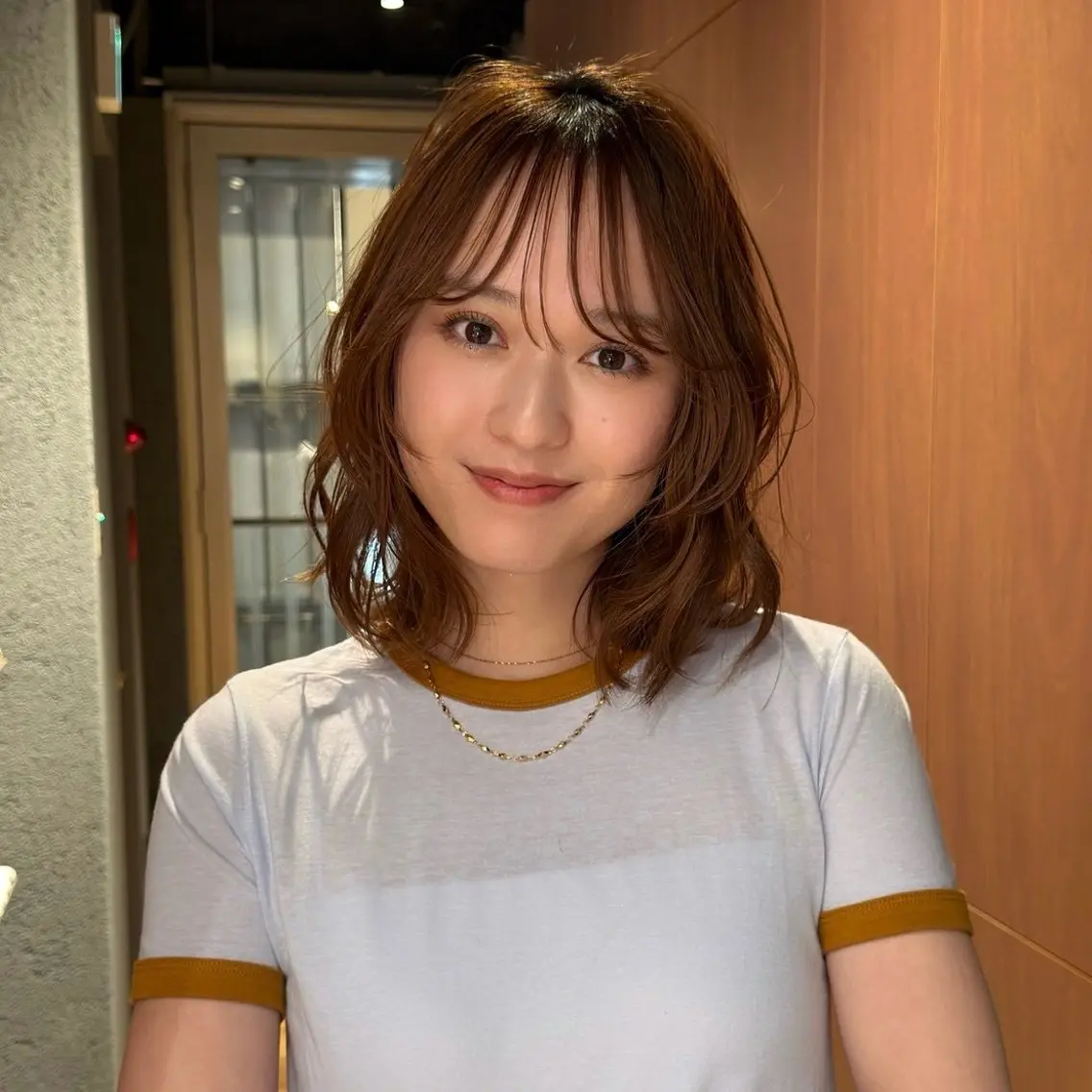 ミディアム ミディアムパーマ 似合わせカット カット ヘアカラー トリートメント 骨格診断/宮澤瑞穂 ボブ/レイヤー/銀座のその他イメージ