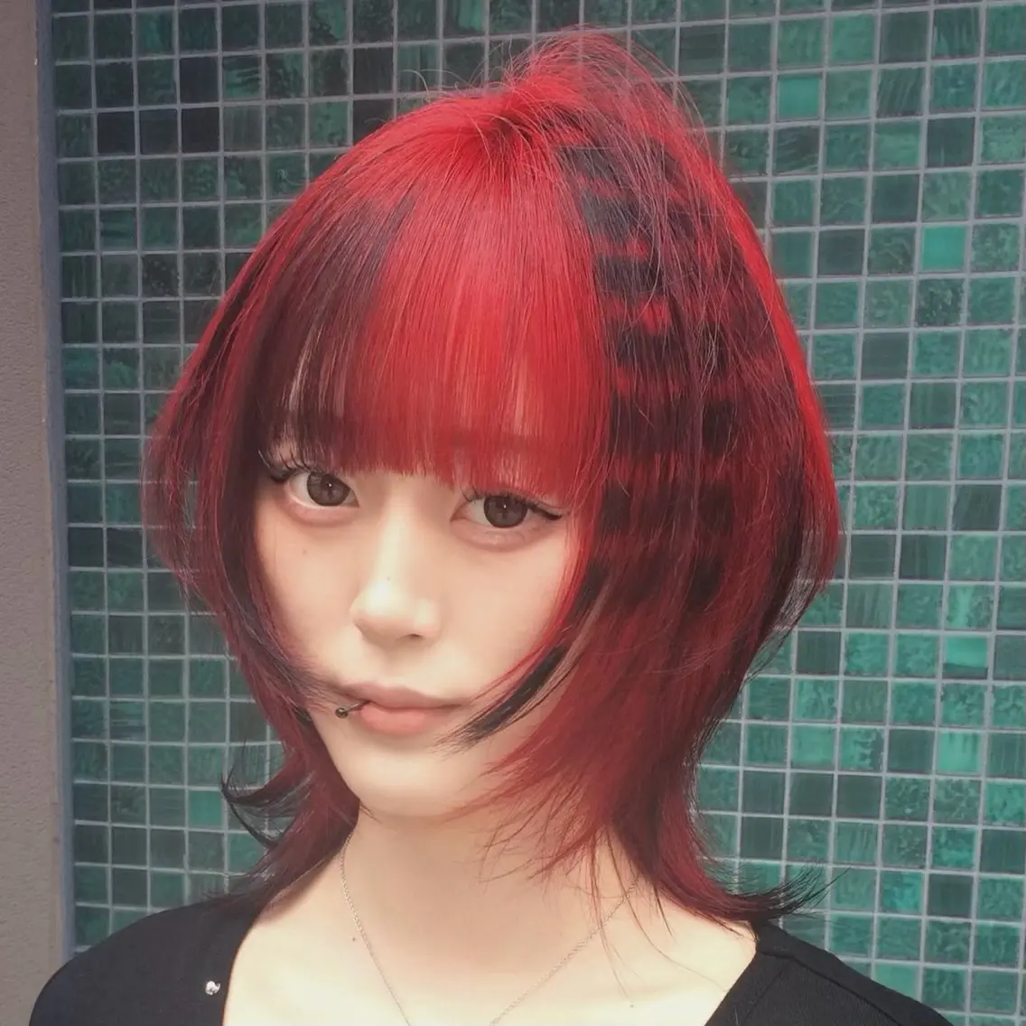 ミディアム ヘアカラー にちか /似合わせデザインのヘアスタイル