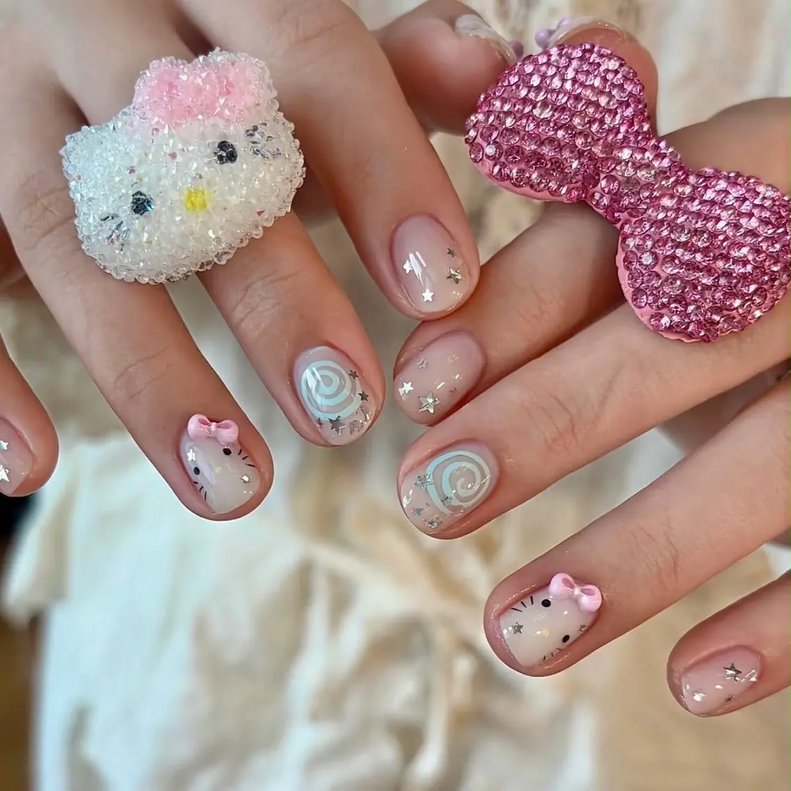 ネイル 長さ出し フレンチネイル 韓国ネイル ロングネイル シンプルネイル ハンドネイル ハンドケア Mina Aurea Nailのネイルデザイン