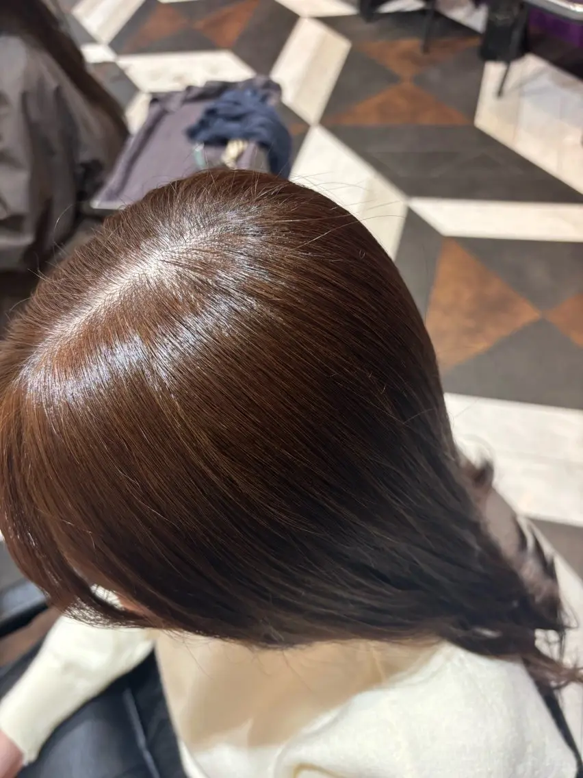 ロング カラー 沢井涼人 ✂︎ 艶髪のヘアスタイル