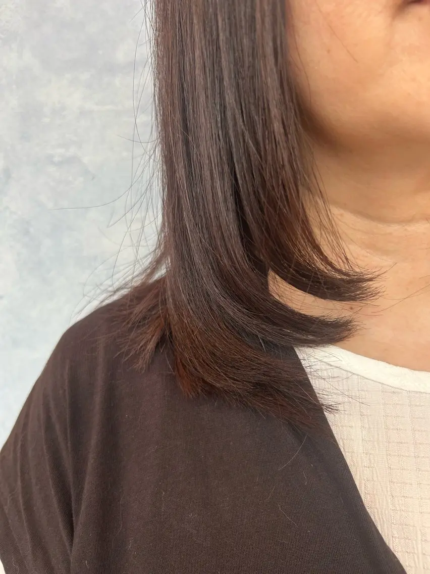 ロング 吉野 歩華のヘアスタイル