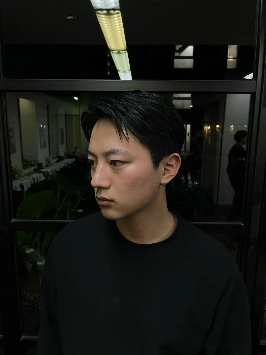 ショート メンズ 刈り上げ カメオカ ダイゴのヘアスタイル