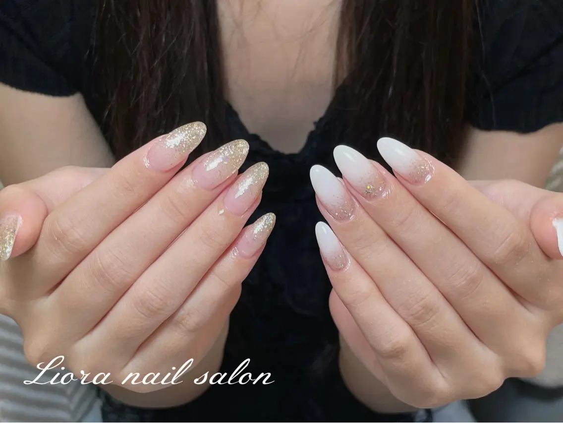 ネイル チークネイル フットネイル フレンチネイル ジェルネイル ガーリー ハンドネイル Liora nailのネイルデザイン