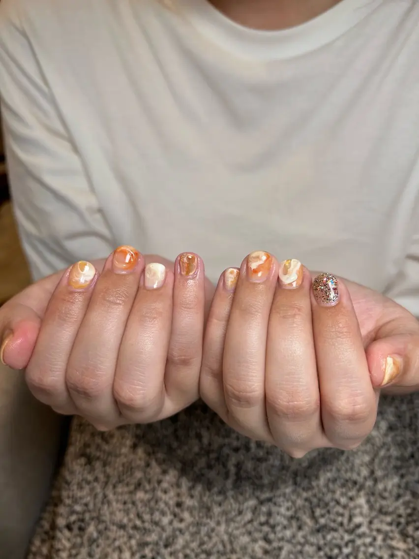 ネイル ニュアンスネイル ハンドネイル ハンドケア Atelier Ariのネイルデザイン