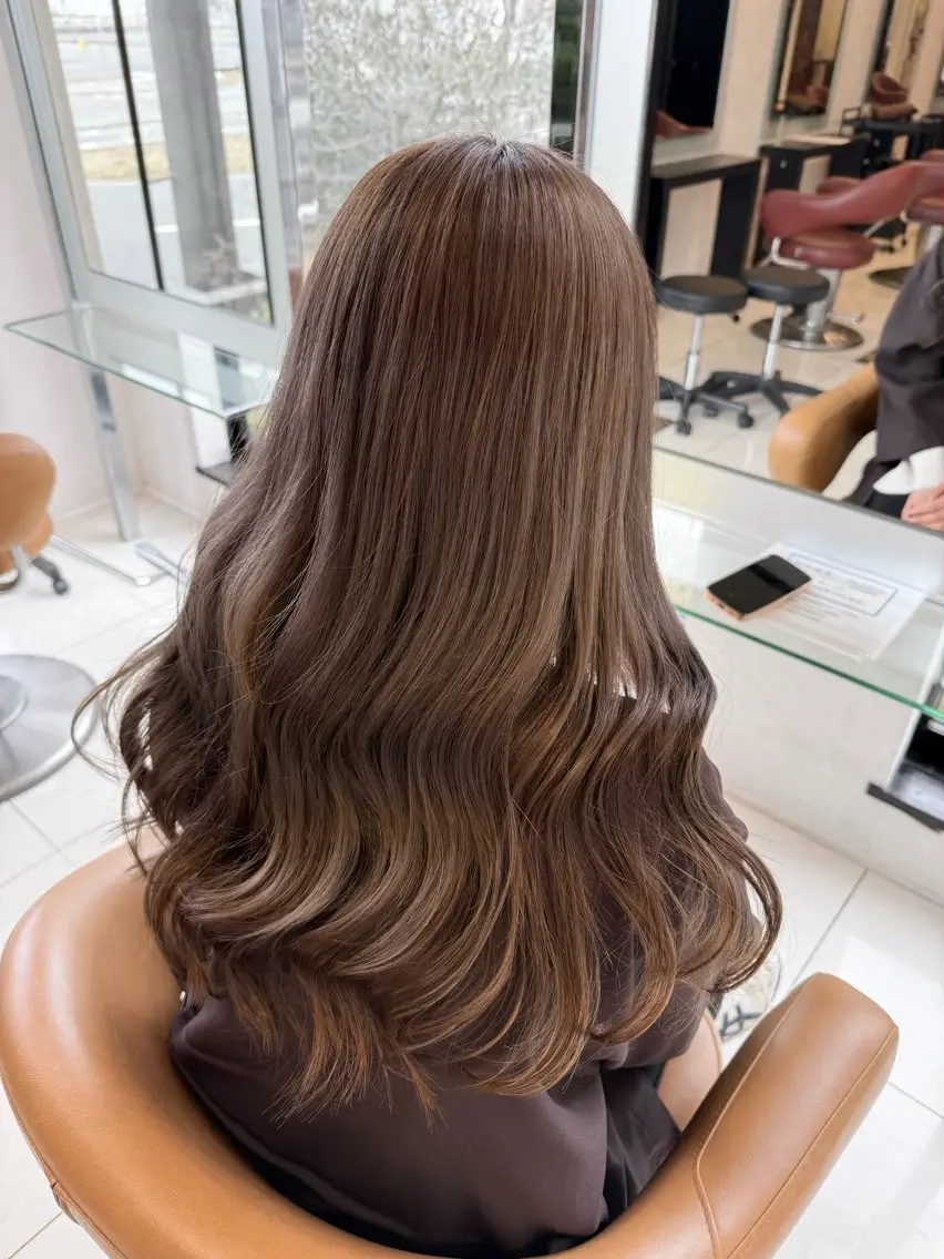 🦋ダブルカラー リタッチ2cmまで🦋【イルミナ➕2000円】【3stepトリートメント➕3000円】の写真