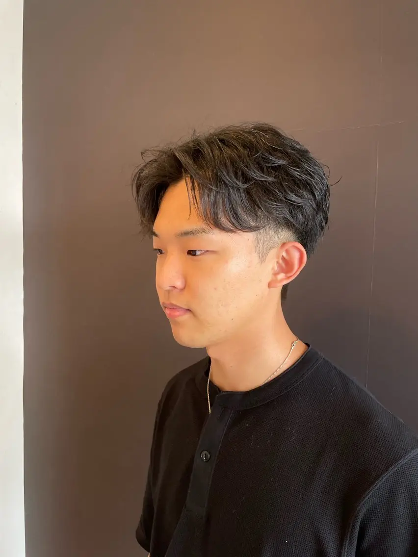 ショート パーマ メンズ カット パーマ ヘッドスパ パーマ指名No.1/ /Ryosuke.のヘアスタイル