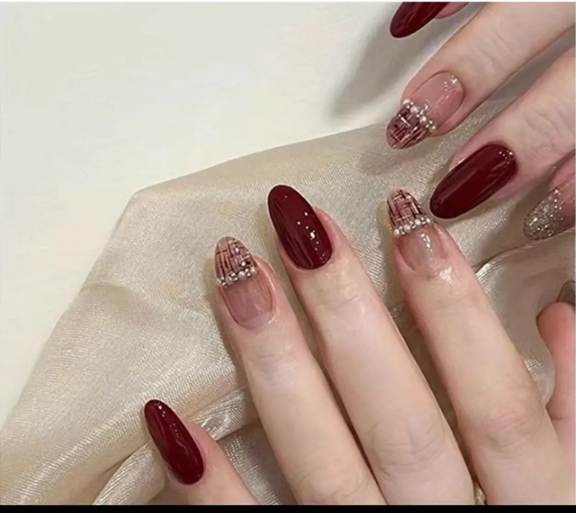 ネイル ハンドネイル H3 Nail Tsuki🦋💙のネイルデザイン