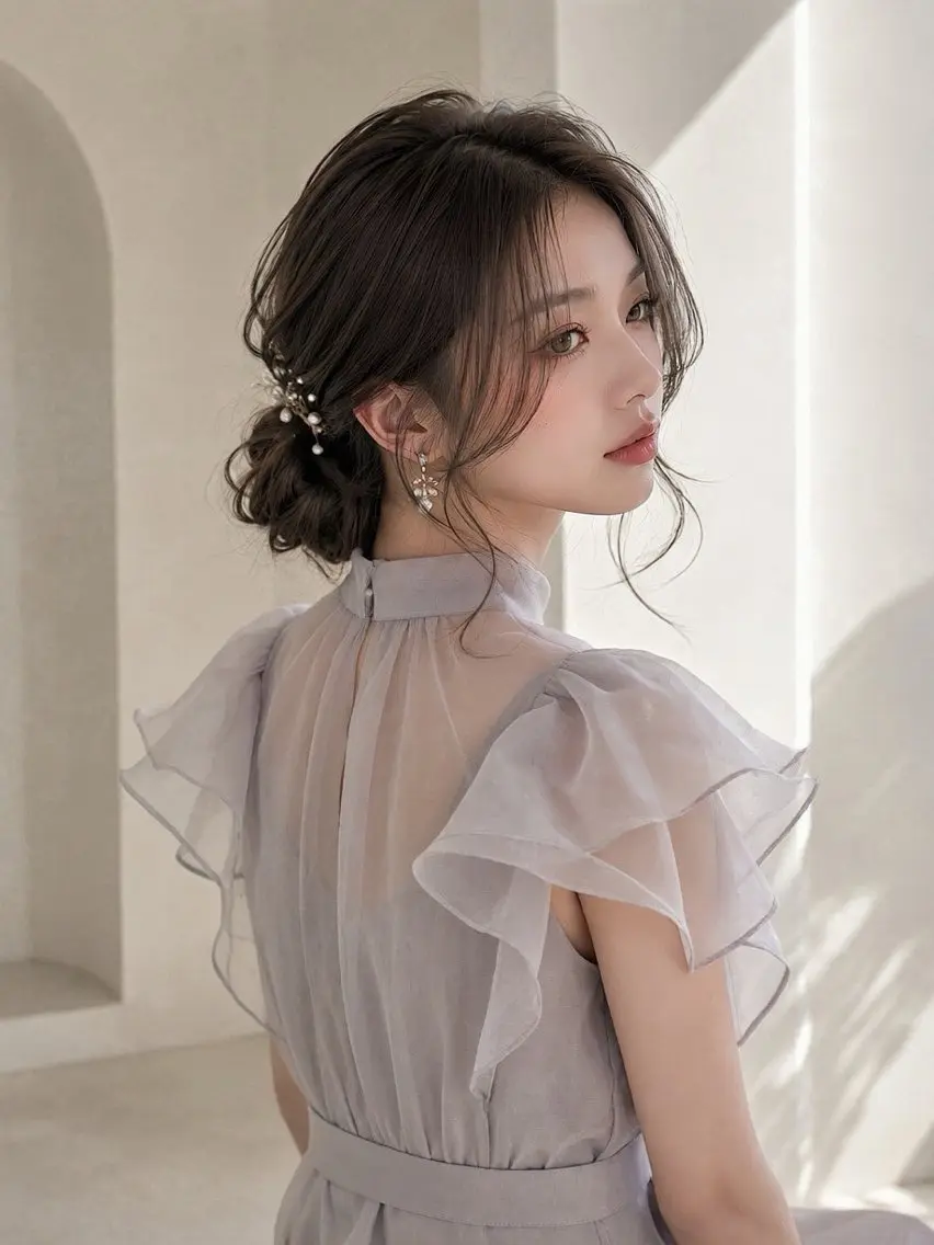 ロング ヘアセット ARARE HAIR みゆきのヘアスタイル