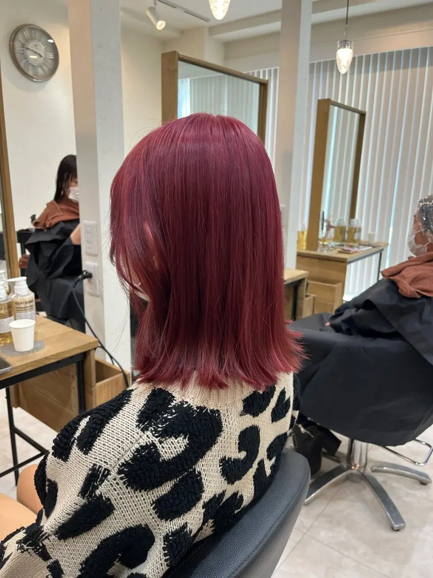 ミディアム ヘアカラー トリートメント 仁和山 健汰のヘアスタイル