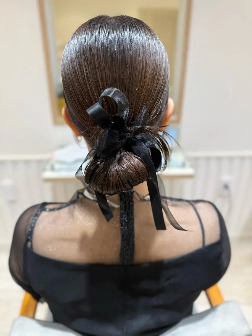 ロング ヘアアレンジ パーマモデル 募集中💍渡邉のヘアスタイル
