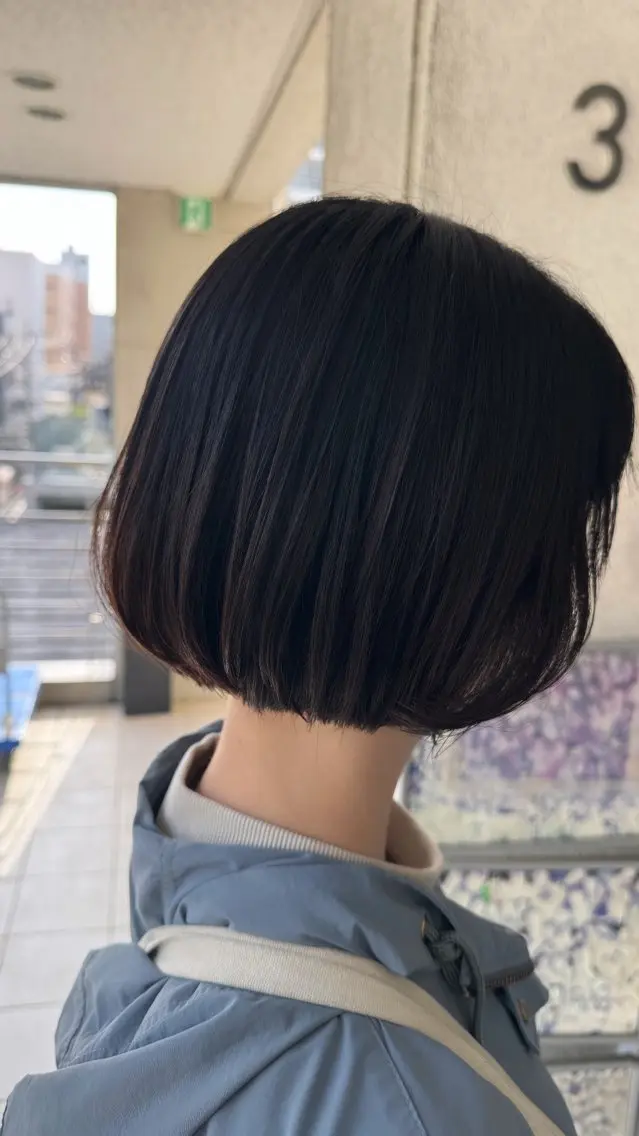 ショート ショートボブ ボブ ショートヘア カット 椎葉 祐也のヘアスタイル