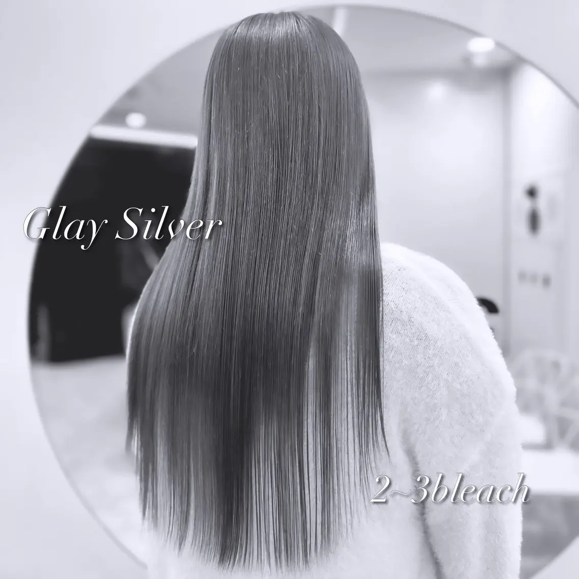カラー 🤍ハイトーン寒色 🤍MADOKAのヘアスタイル